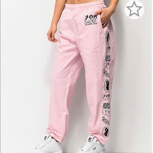 Broken promises fairytale pink pants